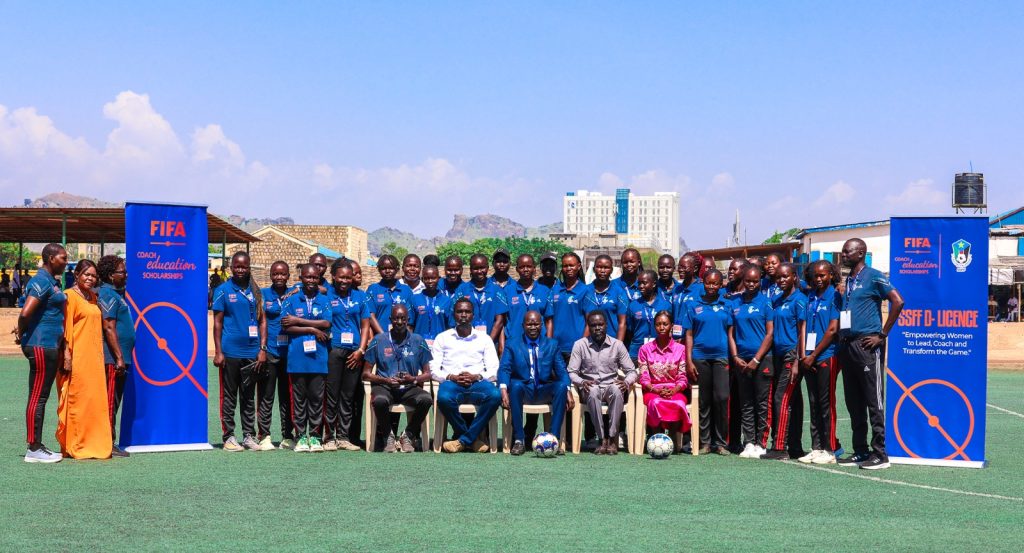 SSFF Launches Historic CAF ‘D’ License Coaching Course to Empower Female Coaches in South Sudan
