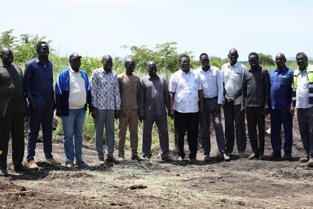 SSFF Leadership Inspects Construction Site for New FIFA-Standard National Technical Centre